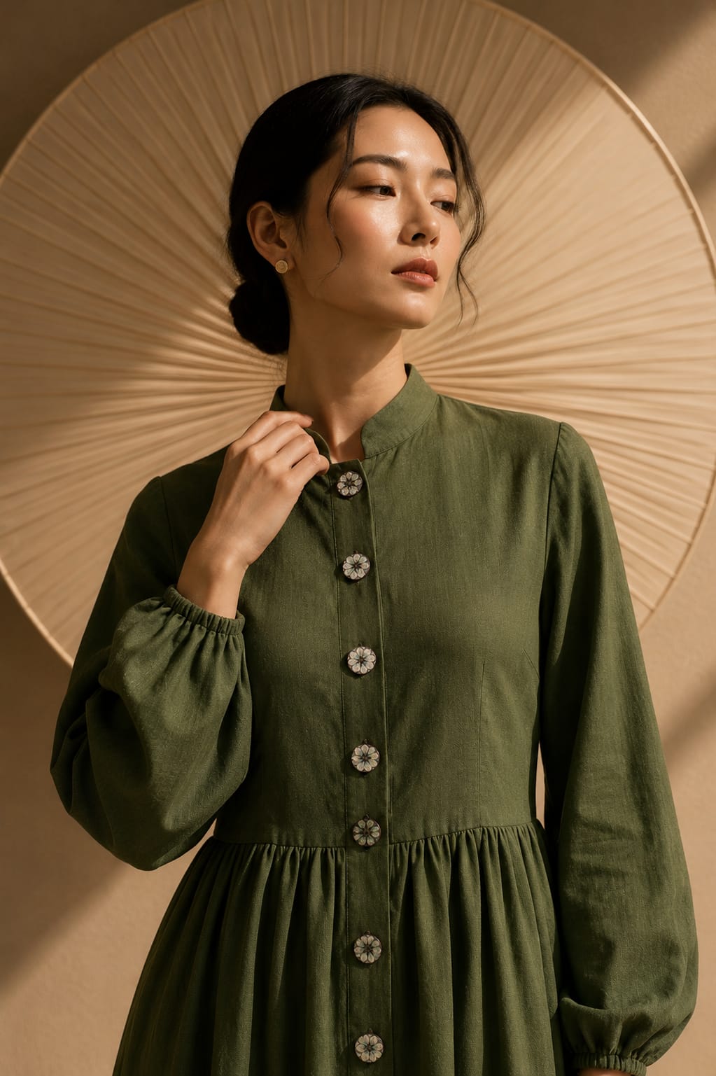 Midori Linen Dress
