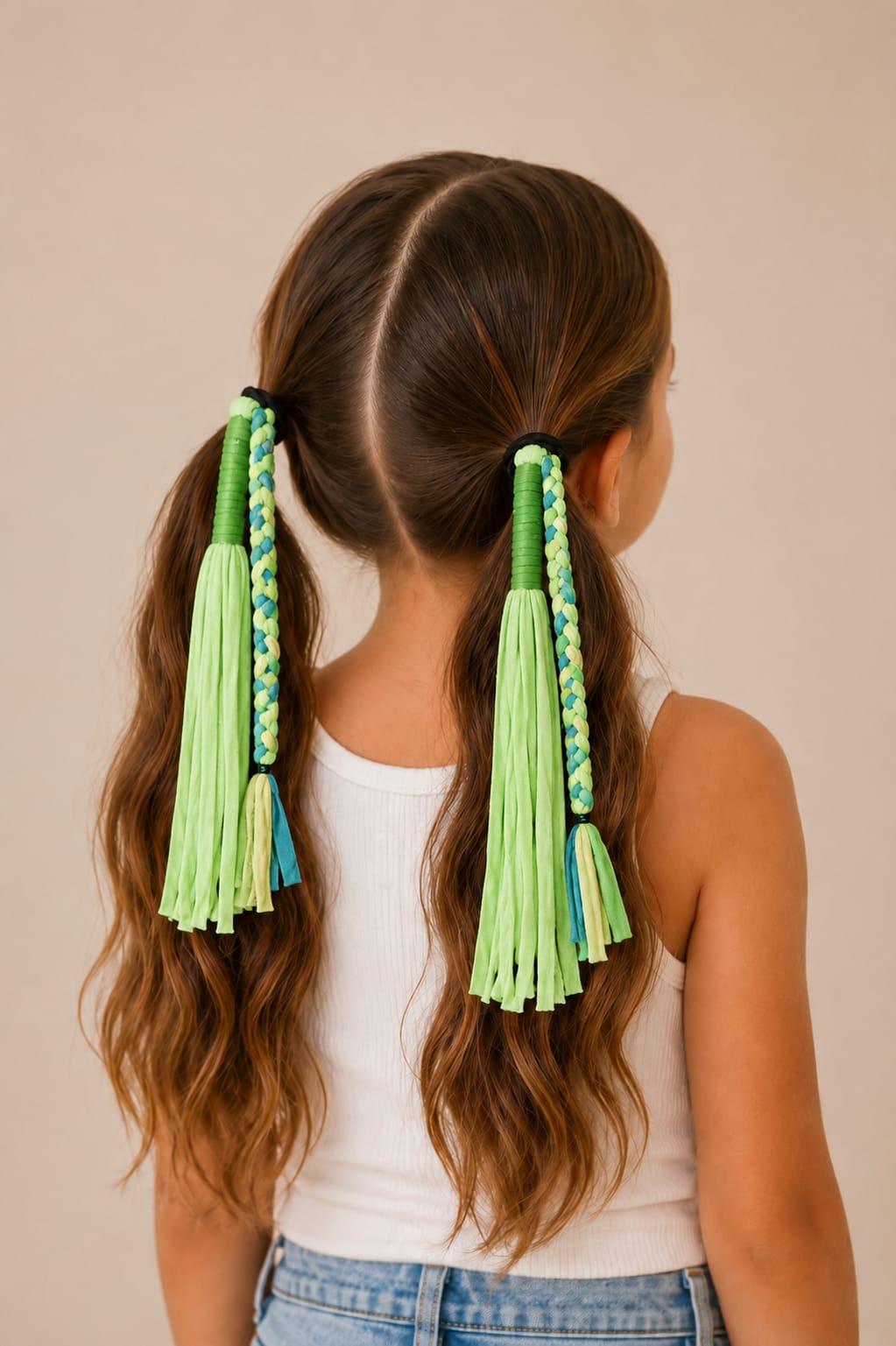 Ponytail Tassel Set