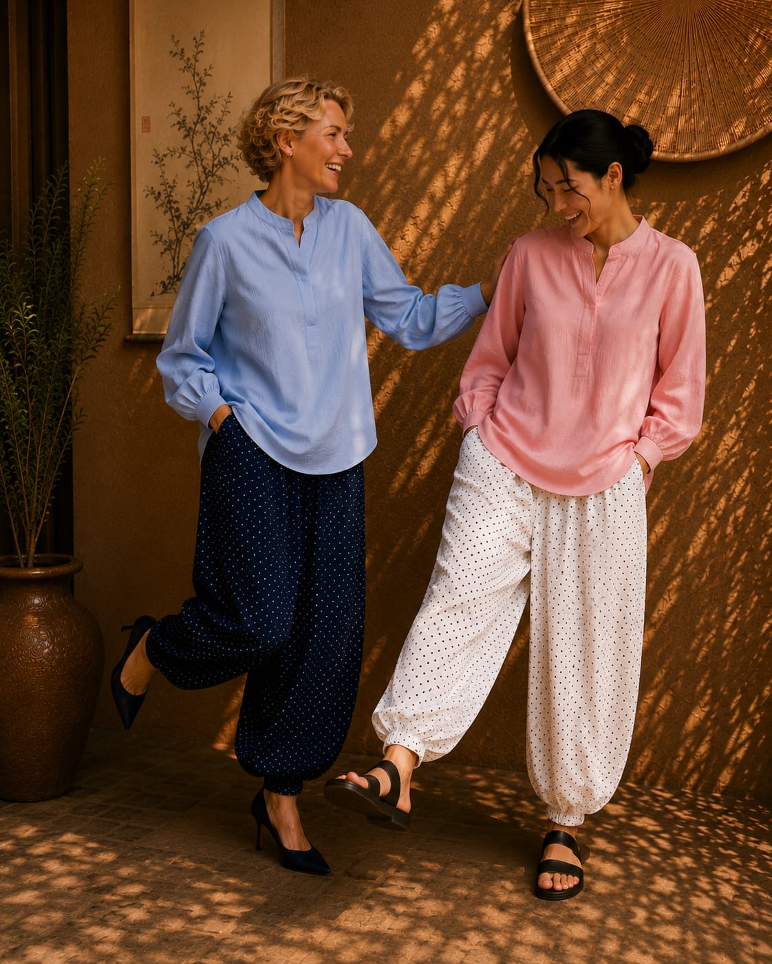 HARU Cotton Top - Baby Pink