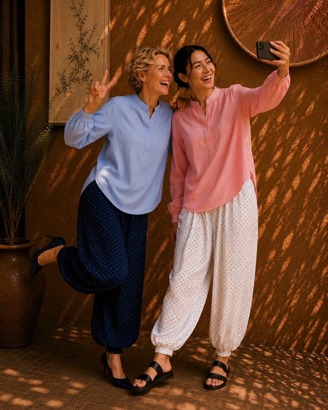 HARU Cotton Top - Baby Pink