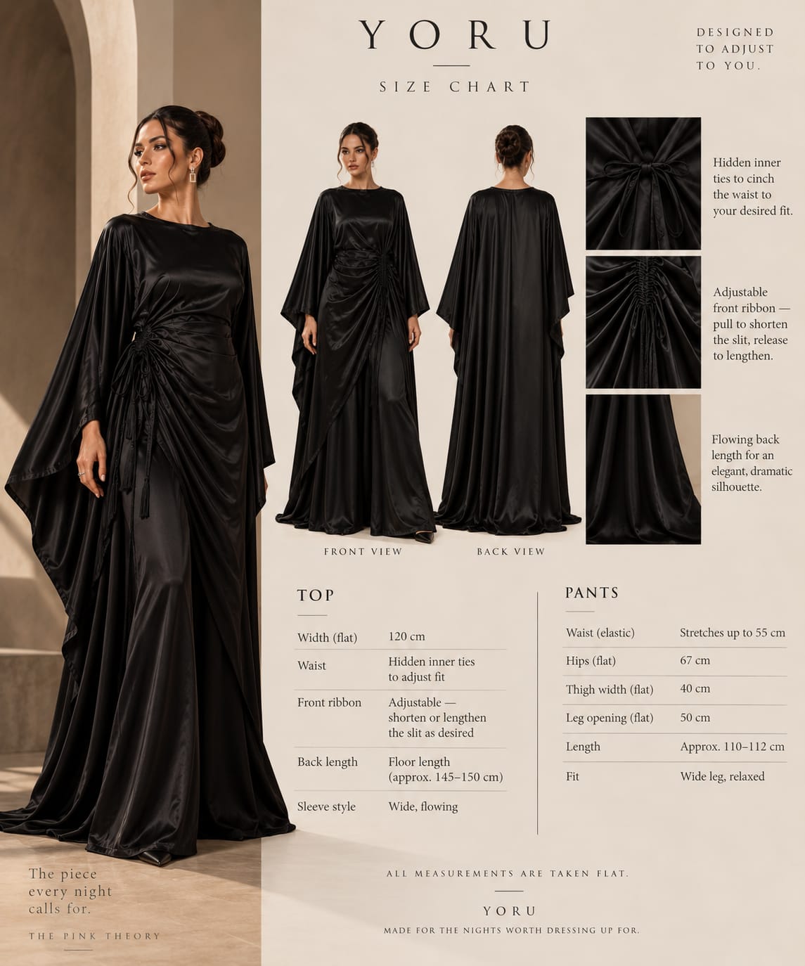YORU Silk Satin Set