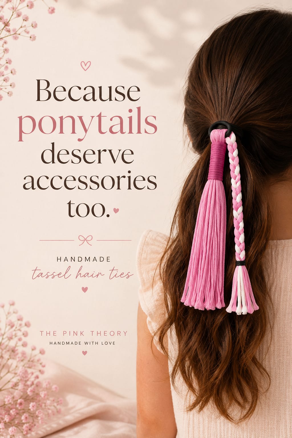 Handmade Tassel Hair Ties