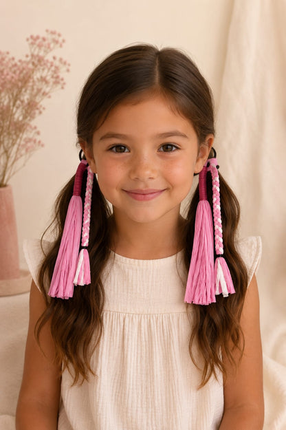Handmade Tassel Hair Ties