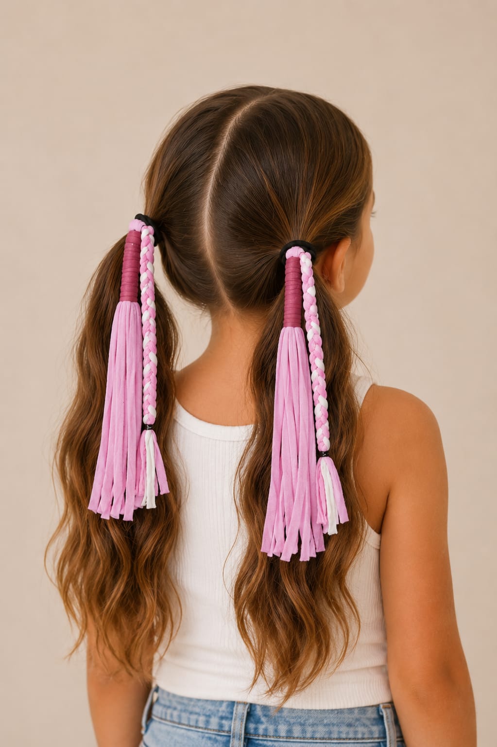 Handmade Tassel Hair Ties