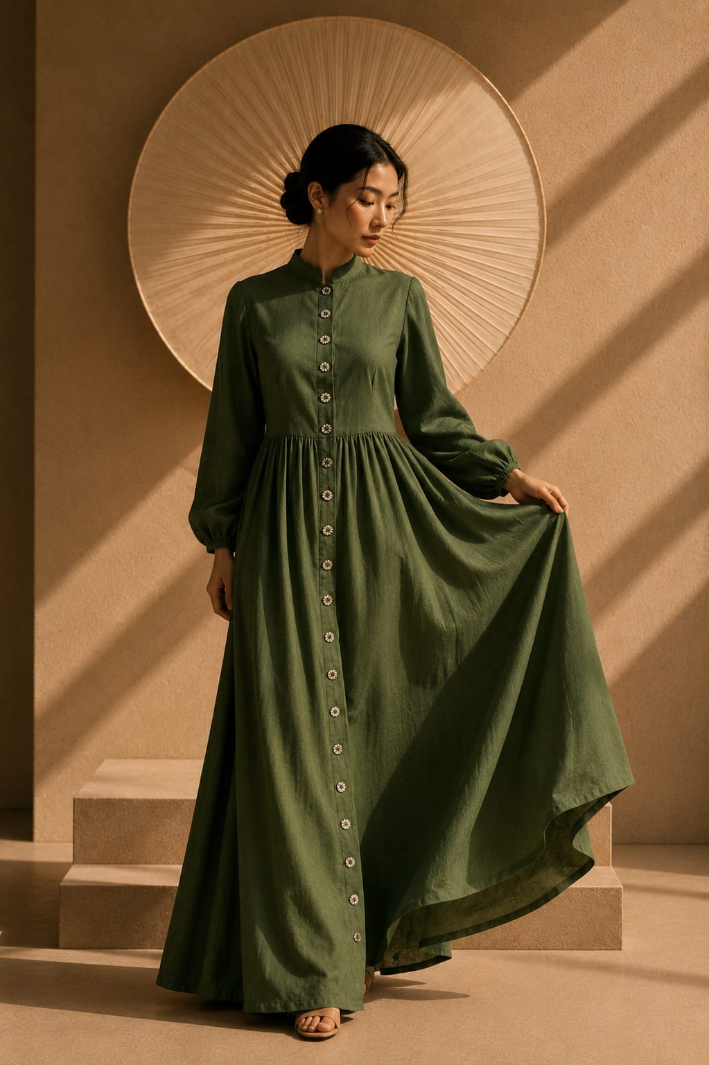 Midori Linen Dress