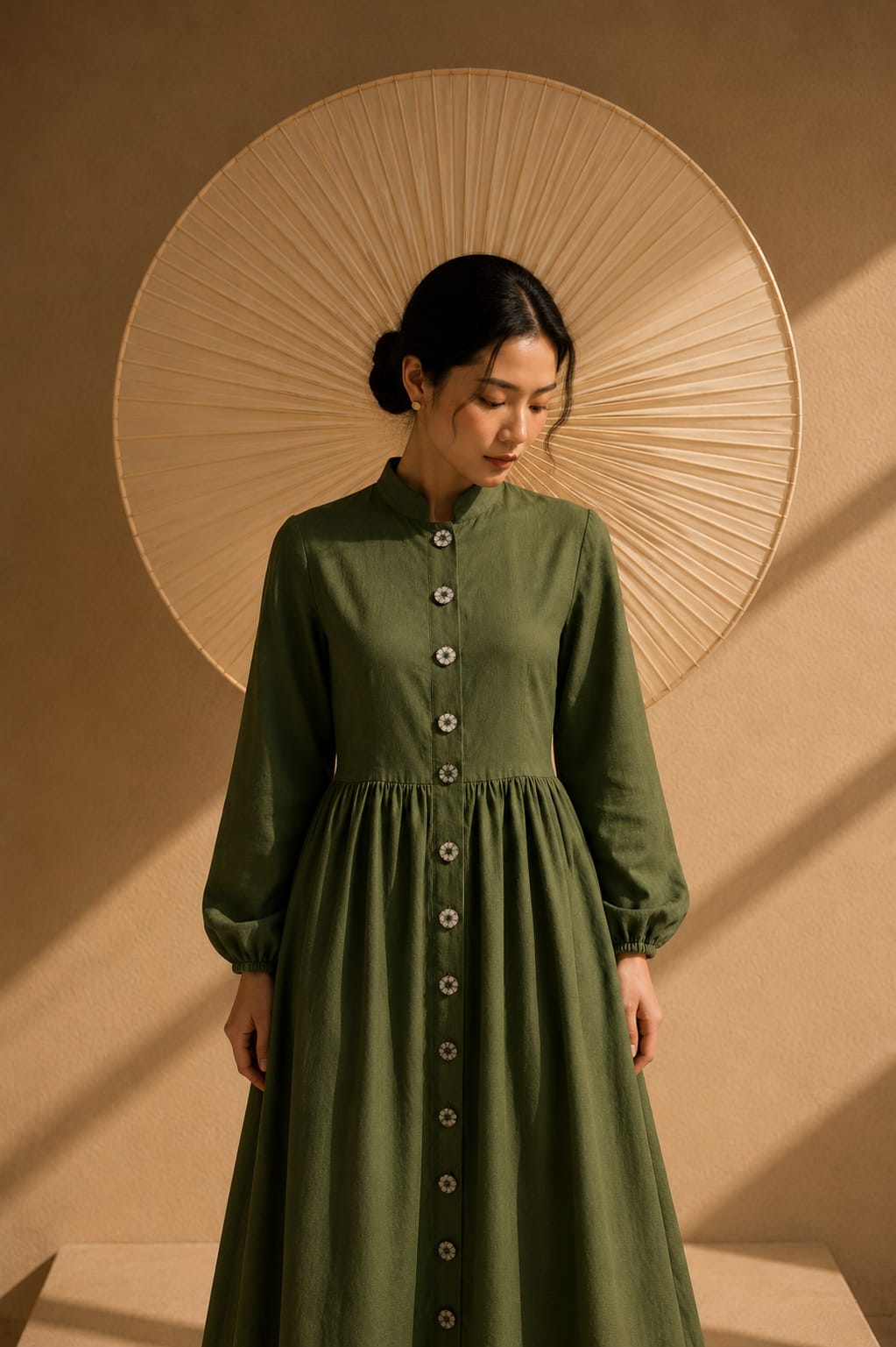 Midori Linen Dress