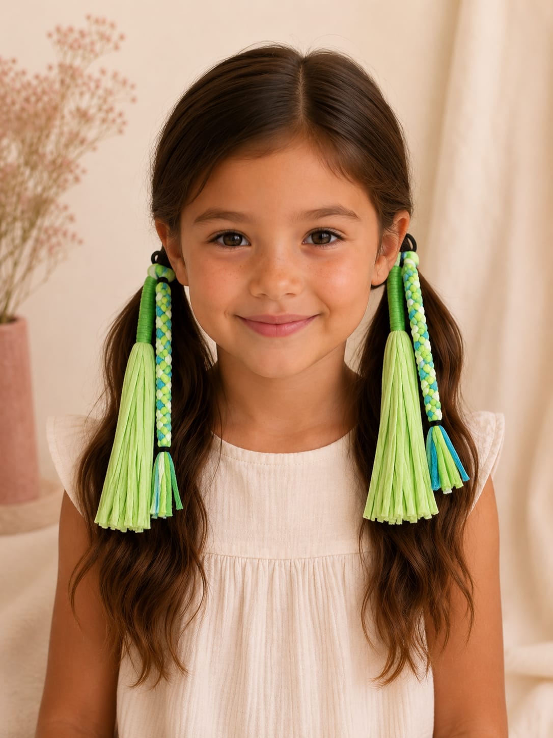 Ponytail Tassel Set