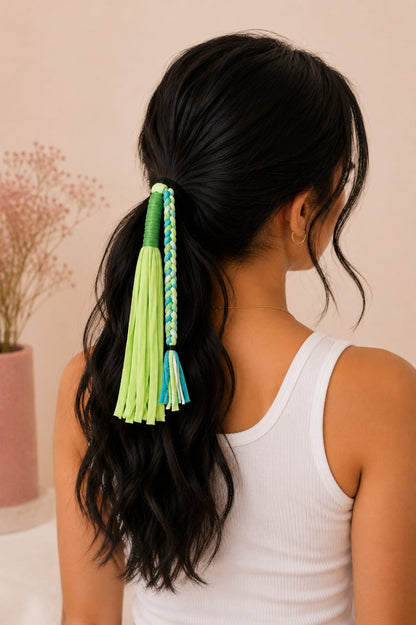 Ponytail Tassel Set
