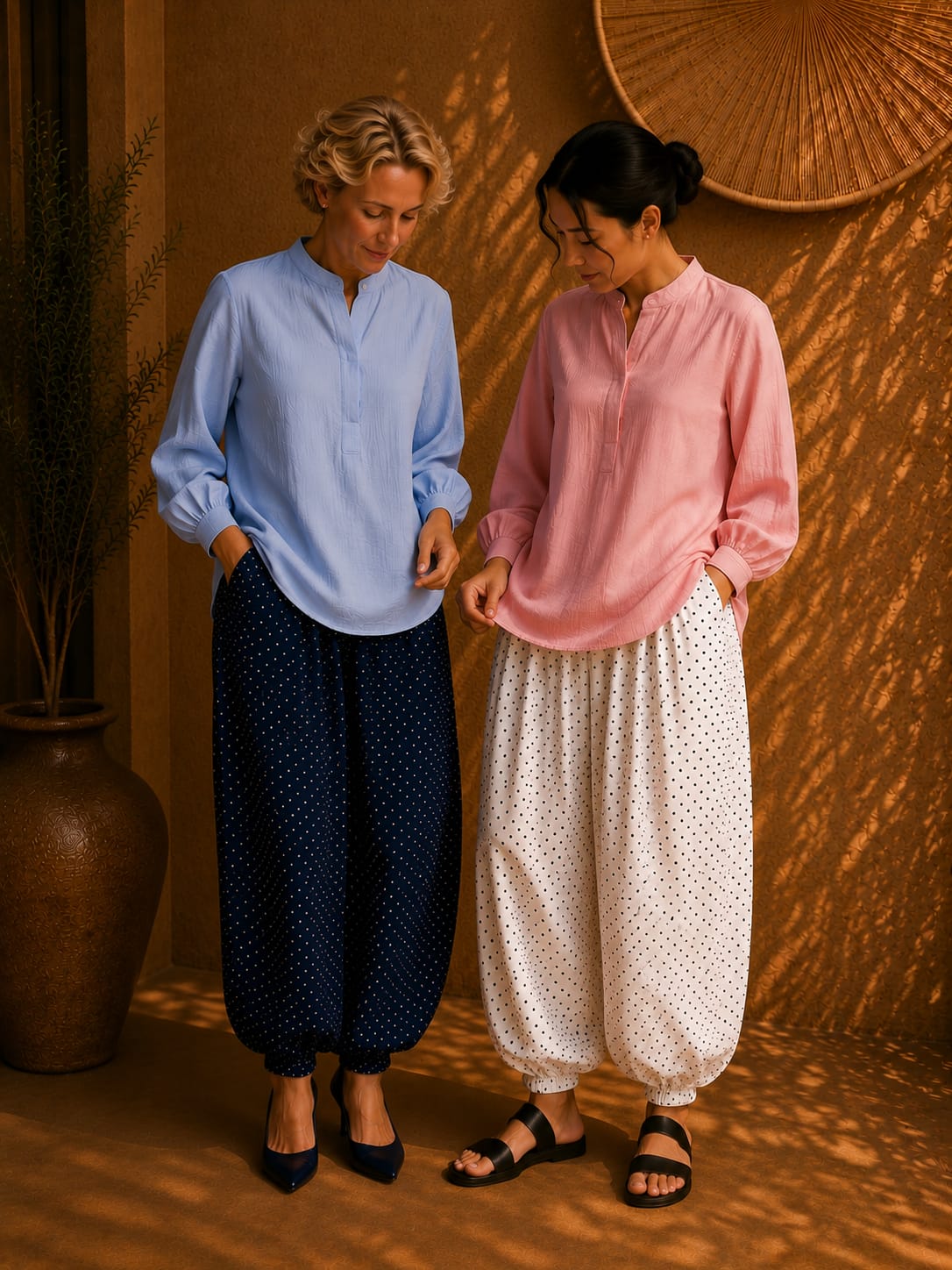 HARU Cotton Top - Baby Pink