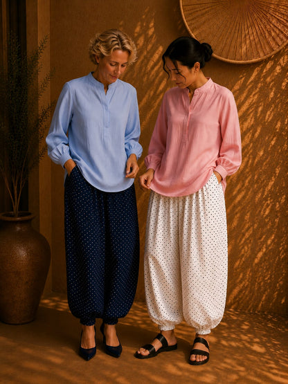 HARU Cotton Top - Baby Pink