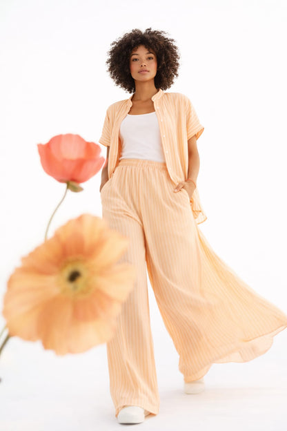 Linen Set- Peach